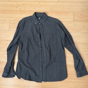 Alex Mill Dark Gray Casual Button-Down Shirt